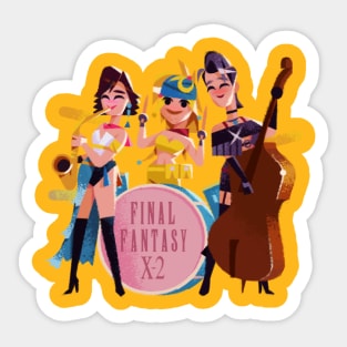 Final Fantasy jazz trio Sticker